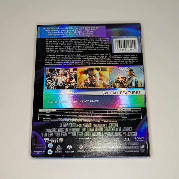 The Fifth Element *Blu-ray* 4 FOR $20 - Picture 2 of 2